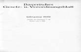 Bayerisches Gesetzu Verordnungsblat. - t · Sach-Register 1952 III Sach-Registe1952 r A Seite Abgeordnete / Gesetz zur Ergänzung des Geset zes über die Aufwandsentschädigung der