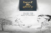 TASTE The story of Beef & Glory. · Sirloin Loin RIB Flank Brisket Chuck Shank Short Plate Round Tenderloin orterhose one onein tri ilet ibe Das Porterhouse ist das „King-Steak“