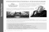 VERANSTALTUNGS-PROGRAMM - tibet.de · Geshe Thubten Ngawang (oder in Vertretung Oliver Pe- tersen) wird Themen aus dem Stufenweg zur Erleuchtung (Lamrim) wie Mitgefühl, Karma, Tod