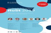 Jahresforum für Recht und Steuern RuSt 2019 · RuSt 2019 Jahresforum für Recht und Steuern „RuSt in Rust“ - vereint seit 23 Jahren Österreichs führende Juristen und Steuerexperten