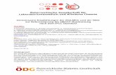 Gemeinsame Empfehlungen der ÖGLMKC und der ÖDG zur ... · Gemeinsame Empfehlungen der ÖGLMKC und der ÖDG zur Referenzierung der HBA1C Bestimmung nach dem IFCC Standard ÖGLMKC