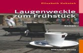 Elisabeth Kabatek Bridget Jones meets Kehrwoche ... Kabatek Roman Laugenweckle zum Fr£¼hst£¼ck Silberburg-Verlag