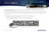Matrox SMD-2 fileKey Benefits • High-Density-Lösung zum Einsparen von Ausrüstung, Platz und Energie pro IP-Videostream • Dekodieren hunderter SD- und dutzender HD-Video-Ströme