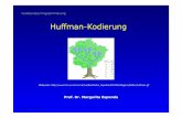 V15 ALPI Huffman-Kodierung 2013 - inf.fu-berlin.de · sich Huffman einen optimalen Algorithmus ausgedacht, mit dem die Kodierung und Dekodierung von Information realisiert werden