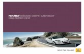 RENAULT MÉGANE COUPÉ-CABRIOLET COLLECTION 2013 · Mit dem Umweltsiegel eco 2 macht Renault sein Engagement für umweltfreundliche Mobilität über den gesamten Lebenszyklus eines