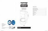 Glas-Wasserkocher - tucantec.de · 3 Wichtige Sicherheitshinweise • Dieses Produkt kann von Kindern ab 8 Jahren und darüber benutzt werden, wenn sie beaufsichtigt werden oder bezüglich