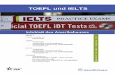 TOEFL und IELTS Sprachtests Infoblatt - amerikahaus.de · Hochschulen fast gleichermaßen akzeptiert. Der IELTS eignet sich besonders gut für Personen, die lieber eine handschriftliche