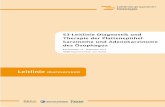 S3-Leitlinie Diagnostik und Therapie der Plattenepithel ... · 1.1 Herausgeber S3-Leitlinie Diagnostik und Therapie der Plattenepithel-karzinome und Adenokarzinome des Ösophagus