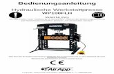 manual german for garage jack - airapp.de · 5 Ram Moving Equipment 1 Zylinderverstellung - Im Rahmen (Body Frame) montiert. 6 Working Bed Lifting Equipment 1 Auflagerahmenverstellung