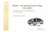 Musiktherapie mit Frühgeborenen und ihren Eltern ... · Haslbeck, F. (2009): Musiktherapie mit Frühgebo-renen und ihren Eltern – Ansätze, Empirie und Erfordernisse. Musiktherapeutische