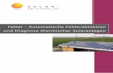 FeDet – Automatische Fehlerdetektion und Diagnose ... · Das Fachgebiet Solar- und Anlagentechnik ist seit 2001 am Institut für Thermische Energietechnik der Universität Kassel