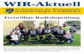 WIR-Aktuell - hadersdorf- · PDF fileBevölkerung im Kata s­ trophenfall sicherzustel­ len, hat die Gemeinde begonnen, jene Gebäude, die zur Aufrechterhal­ tung und Sicherung der
