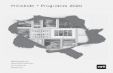 Preisliste • Programm 2020 - arti-promotion.de · das arti-Kalenderprogramm für 2020 bietet Ihnen neben den Klassikern wie in jedem Jahr zahlreiche Neuerscheinungen und Produktoptimierungen