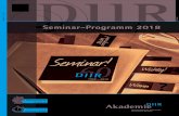 Seminar-Programm 2018 - diir.de · Interviewing Skills in English 155 NEU! Persönlichkeitsanalyse 2.0 für Revisoren 156 Psychologie kompakt für Revisoren Teil 2 Psychologische