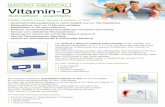 Flyer A4 VitaminD selbstdruck - micromedical.de · 5 61-90 ng/ml 152,5-225 nmol/l Sehr guter Vitamin-D-Spiegel 6 > 90 ng/ml >225 nmol/l Hoher Vitamin-D-Spiegel Testprinzip Der quantitative