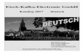 Eisch-Kafka Katalog 2017 Montage A5 Deutsch · Geschäftsführerin: Annemarie Eisch-Kafka, Ulrich Kafka . 17_Inhaltsverzeichnis.doc 16.05.2017 Inhaltsverzeichnis Content Seite / page