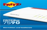 Handbuch FRITZ!Box 7590 - deutsche-glasfaser.de · Sicherheitshinweise Überblick Beachten Sie vor dem Anschluss der FRITZ!Box die folgenden Sicher heitshinweise, um sich selbst,