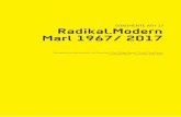 DOKUMENTE ATH 17 Radikal.Modern Marl 1967/ 2017 · bilität von Architektur als wesentlichen konzeptuellen Parameter auswählen und weiterentwickeln, um RADIKAL MODERN sowie „Die