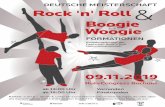 DEUTSCHE MEISTERSCHAFT Rock n Roll Boogie Woogie · Karten: 5,00 € – 30,00 € unter tanzsport@bochum-veranstaltungen.de oder über die Kartenhotline 0234 6103-0 oder beim T.T.C.