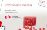 IFA Pressekonferenz 29.08 - gfu.de · Zur IFA und im Herbst 5. September bundesweiter DAB+ Thementag Crossmediale Werbung im September und vor Weihnachten bundesweit DAB+ Promotion