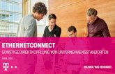 Telekom Powerpoint Chartpool - public.t-systems.de · INTER BUSINESS LINK ETHERNET IM ÜBERBLICK Wird mit Geschwindigkeiten von 2 Mbit/s –10 Gbit/s angeboten Orientiert sich an