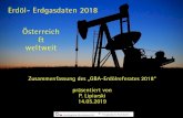 Erdöl- Erdgasdaten 2018 Österreich weltweit - geologie.ac.at · 5/2019-10 Erdölproduktion in Österreich 2018. in Tonnen in % % gg. 2017 OMV-Austria Exploration & Production 582