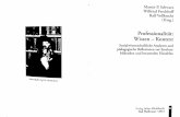 Professionalität: Wissen - Kontext · Festschrift for Proj Dr. Ben1d Dewe Martin P. Schwarz Wilfried Ferchhoff Ralf Voll brecht (Hrsg.) Professionalität: Wissen - Kontext Sozialwissenschaftliche