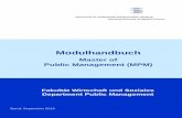 Modulhandbuch - HAW Startseite: HAW Hamburg · ausgesuchte Einzelfragen, z. B. der sozialrechtliche Herstellungsanspruch und seine Bedeutung in der Verwaltungspraxis 5. Europarecht