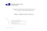 Modulelementhandbuch für den Studiengang BSc. Maschinenbau · Modul/Modulelement Veranst.-Nr. 1. Sem. 2. Sem. 3. Sem. 4. Sem. 5. Sem. 6. Sem. Mathematisch-naturwissenschaftliche