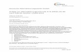 Deutsche Akkreditierungsstelle GmbH Anlage zur ... · Conformity Assessment –NoBo/ DeBo/ RIS -AP/ PAB QMS Auditing (Kapitel zur NoBo-Evaluierungstätigkeit) 4.3 -D004 V1.1 2017-03