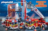 Die Feuerwehrstation - download.playmobil.comdownload.playmobil.com/.../content/.../PLAYMOBIL_FEUERWEHR_WISSENSHEF… · Wasser- und Sturmschäden – aber auch bei großen Veranstaltungen