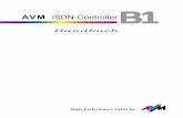 AVM ISDN-Controller B1 v3 2 Controller B1 v3.0 AVM ISDN-Controller B1 v3.0 Diese Dokumentation und die