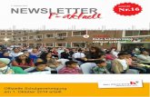 THEMA Rahn Schulen Kairo offiziell eröffnet · der Minister für Bildung, seine Exzellenz Dr. Mahmoud Abu El Nasr, am 1..Oktober 2014 die „Al Ritaj International Schools, German