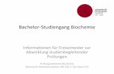 Bachelor-Studiengang Biochemie - Universität Heidelberg · Abschlussprüfung zum Modul AC II teilgenommen hat (jeweils mit mindestens „ausreichend“ (4,0) bewertet wurde). •