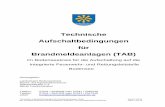 Technische Aufschaltbedingungen für Brandmeldeanlagen (TAB) · Technische Aufschaltbedingungen für Brandmeldeanlagen (TAB) Stand 11/2014 des Landkreis Bodensee auf die integrierte