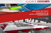 Seminars @ COPT Organische & gedruckte Elektronik · Das Seminar richtet sich an Ingenieure, Wissenschaftler, Designer und Personen, die mit der organischen und gedruckten Elektronik