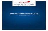 ZWISCHENMITTEILUNG - ircenter.handelsblatt.com · Am 12. Juli 2018 hat SHOP APOTHEKE EUROPE N. V. 100 % der Anteile an der nu3 GmbH, Berlin, erworben. nu3 bewegt sich im wachsenden