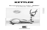 Montageanleitung Cross-Trainer „MONDEO” - Fahrrad Kaiser · For Your Safety The crosstrainer should be used only for its intended purpose, i.e. for physical exercise by adult