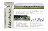 Touren und Termine 2016 - Fahrradgruppe Rückenwind · 13. März Gemütliches Anradeln mit den Touren Rüwis Wir starten mit 12:00h einer Ausfahrt in ein nettes Café. Je nach Wetter