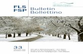 FLS Bulletin FSP Bollettino - d200qu858usvfe.cloudfront.net · FLS FSP Bulletin Bollettino 33 November 2009 Novembre 2009 Vier Jahre Alleenkampagne – eine Bilanz Quatre ans de Campagne