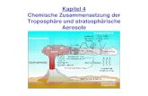 Kapitel 4 Chemische Zusammensetzung der Troposphäre und ... · Verrières le Buisson, France, 2006. ¾Da natürliche Quellen sicherlich durch Klima-änderungen beeinflusst sind (Änderungen