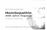 Marion Maria Ruisinger (Hg.) Homöopathie · Organon von 1810 steht vielmehr — nicht nur chro nologisch, sondern auch inhaltlich — in der Mitte von Hahnemanns literarischem Schaffen,