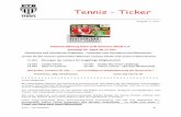 Tennis - Tickeretb-tennis.de/wp-content/uploads/2017/03/Tennis-Ticker-2017-Ausg.-3.pdf · Im „Suzanne Lenglen Cup“ der Damen 35 präsentierten sich Andrea Fischer (Leipziger Sport