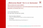 „Welcome Back“ für 2.-4. Semester - uni-hildesheim.de · 4 In fo r m a t io n s t e c h n o lo g ie (In fo r m a t ik ) Einführung in die Informatik Algorithmen & Datenstrukturen