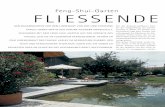 Feng-Shui-Garten FLIESSENDE E · Varleys mit Feng-Shui auseinander, der fernöstlichen Kunst,Lebensräume so zu gestalten,dass sie für Wohlbefin-den sorgen. Roy bildete sich zum