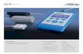 UV-Meter System-Eigenschaften UV-Messgerät ... - hoenle.de · Das Hönle UV-Meter liefert mit seinen anwendungsopti-mierten Sensoren exakte, auf die PTB (Physikalisch Tech-nische