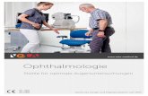 Ophthalmologie - vela-medical.de · ISO 9001 ISO 14001 Ophthalmologie Stühle für optimale Augenuntersuchungen Dänisches Design und Eigenproduktion seit 1935