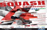 SQUASHAustrian Challenge - squash-im-europark.at · treten. In der letzten Saison konnte der Wiener Richter Leo, sowie der junge Lukas Windischber-ger als Verstärkung für das Team