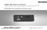HD-Action-Cam - cdn.billiger.com · Ihre neue HD-Action-Cam Sehr geehrte Kundin, sehr geehrter Kunde, vielen Dank für den Kauf dieser HD-Action-Cam, mit der Sie Aufnahmen unter Wasser