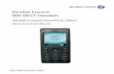 Alcatel-Lucent 500 DECT Handset - netkom-pbg.de · 1 Erste Schritte 7 Other 1.1 Einlegen des Akkus •Einlegen des Akkus •Für die Entnahme 1.2 Laden des Akkus Vergewissern Sie